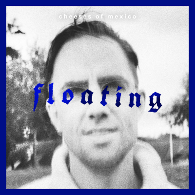 Floating album cover showing a vampiry man with letters over his eyes